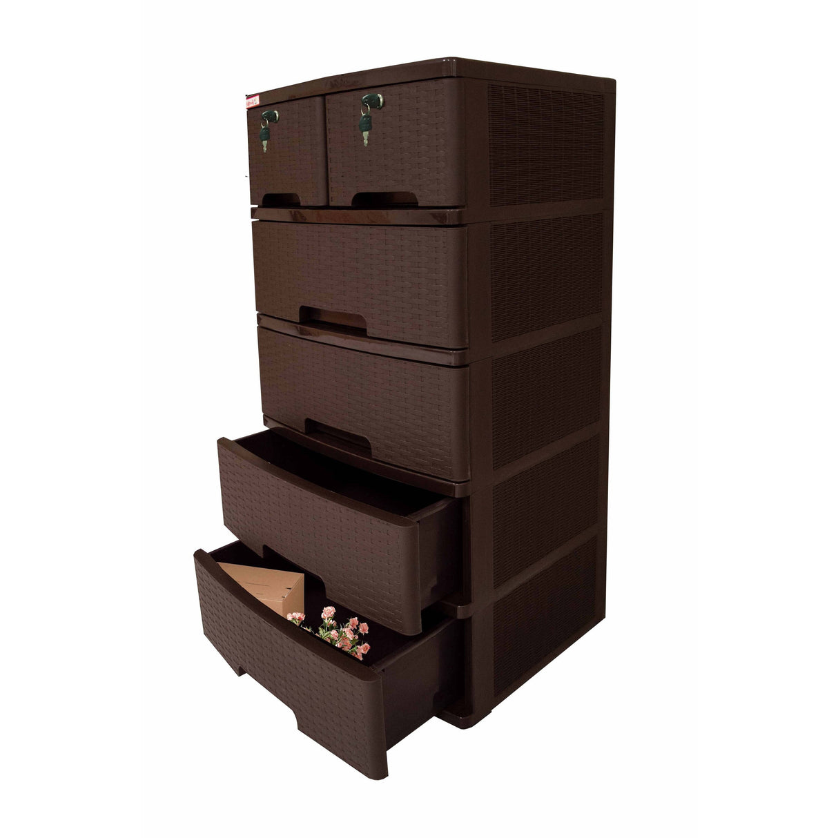 Inval Classic 6-Drawer Storage Cabinet