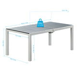 Inval Madeira 8-Seat Dining Table by MQ