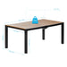 Inval Madeira 8-Seat Dining Table by MQ