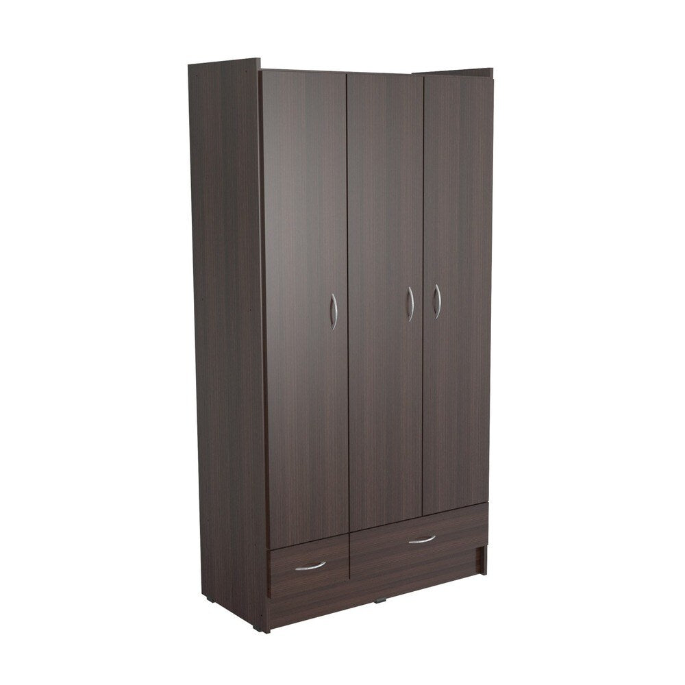 Porch & Den Fremont Multi-storage Espresso Wenge Armoire
