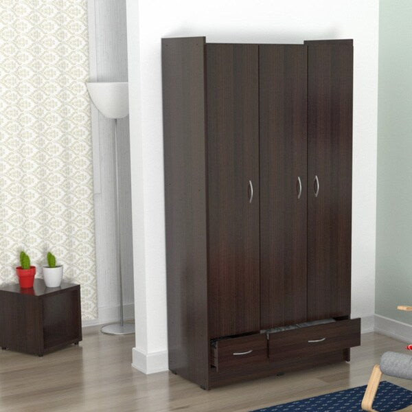 Porch & Den Fremont Multi-storage Espresso Wenge Armoire