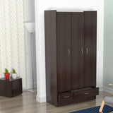 Porch & Den Fremont Multi-storage Espresso Wenge Armoire