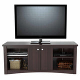 Inval Transitional Espresso 60-inch TV Stand