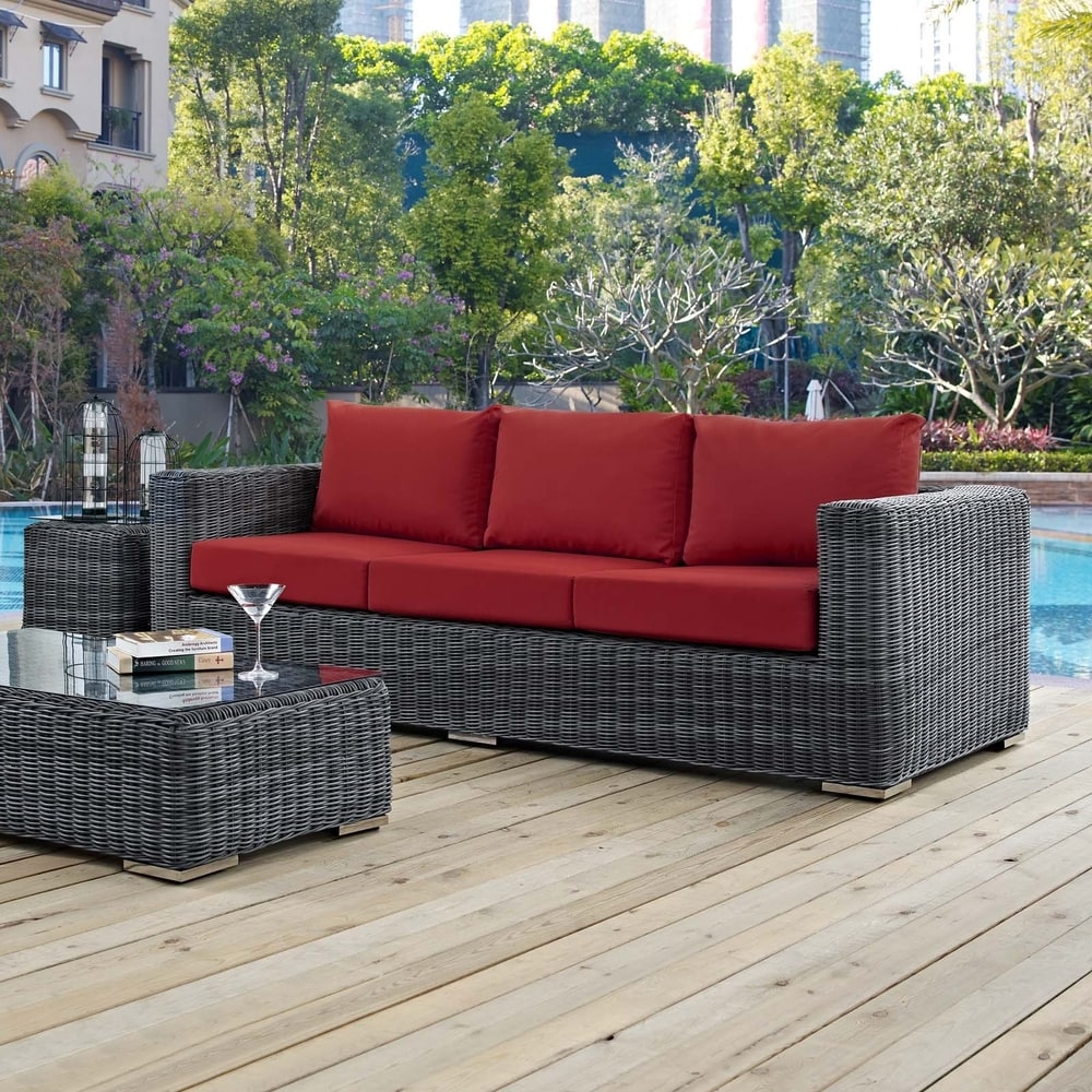 Invite Outdoor Patio Sunbrella® Sofa