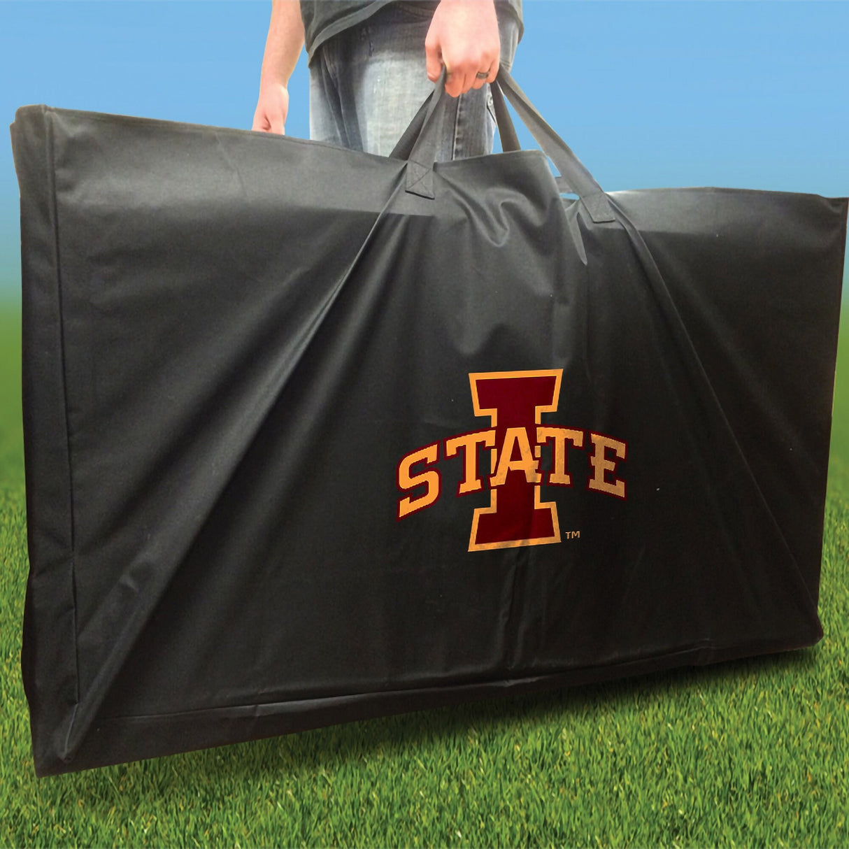 Iowa State Cyclones Slanted Outdoor Cornhole Board Set