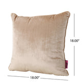 Ippolito Modern Velvet Throw Pillow by Christopher Knight Home
