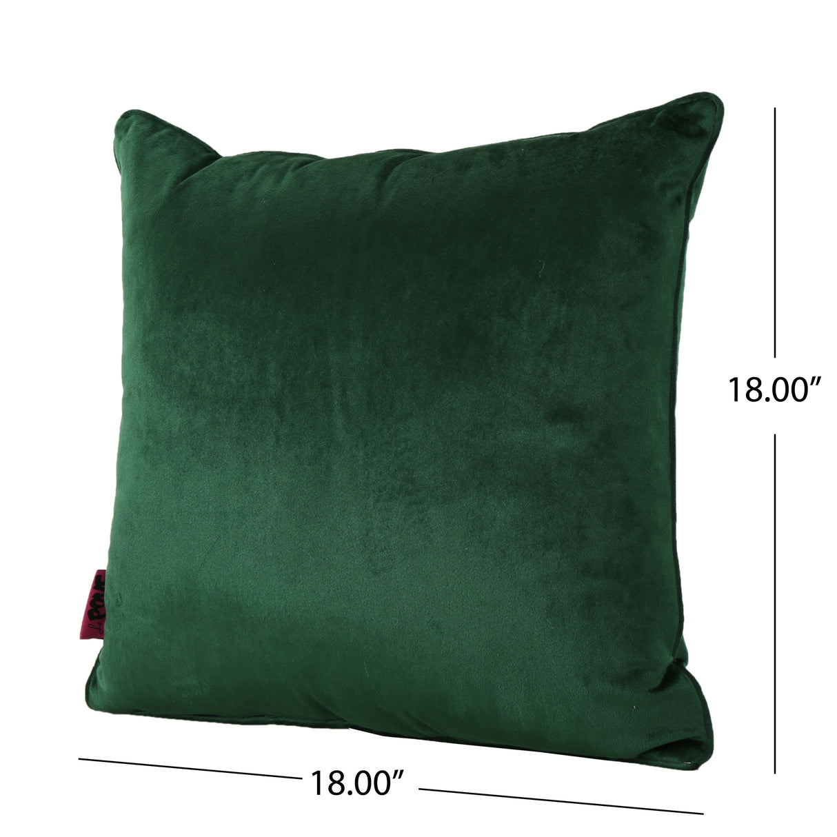 Ippolito Modern Velvet Throw Pillow by Christopher Knight Home