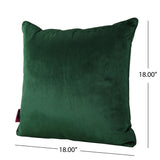 Ippolito Modern Velvet Throw Pillow by Christopher Knight Home