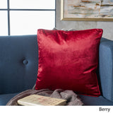 Ippolito Modern Velvet Throw Pillow by Christopher Knight Home