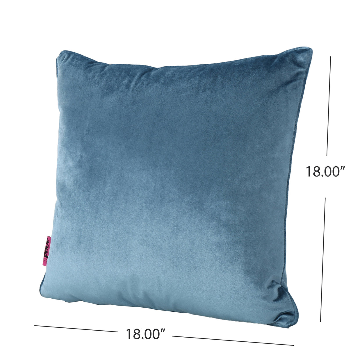 Ippolito Modern Velvet Throw Pillow by Christopher Knight Home