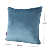 Ippolito Modern Velvet Throw Pillow by Christopher Knight Home