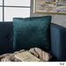 Ippolito Modern Velvet Throw Pillow by Christopher Knight Home