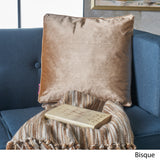 Ippolito Modern Velvet Throw Pillow by Christopher Knight Home