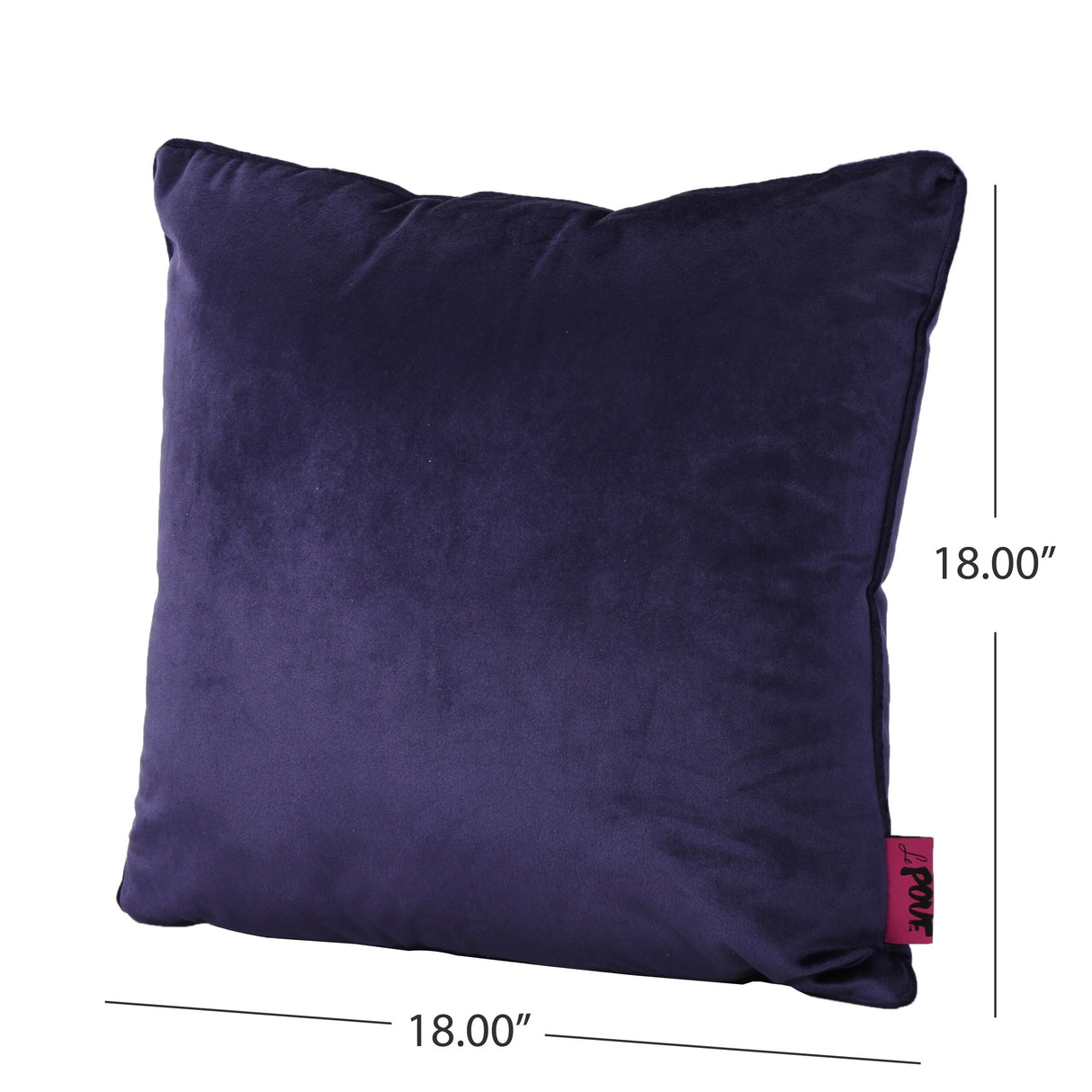 Ippolito Modern Velvet Throw Pillow by Christopher Knight Home