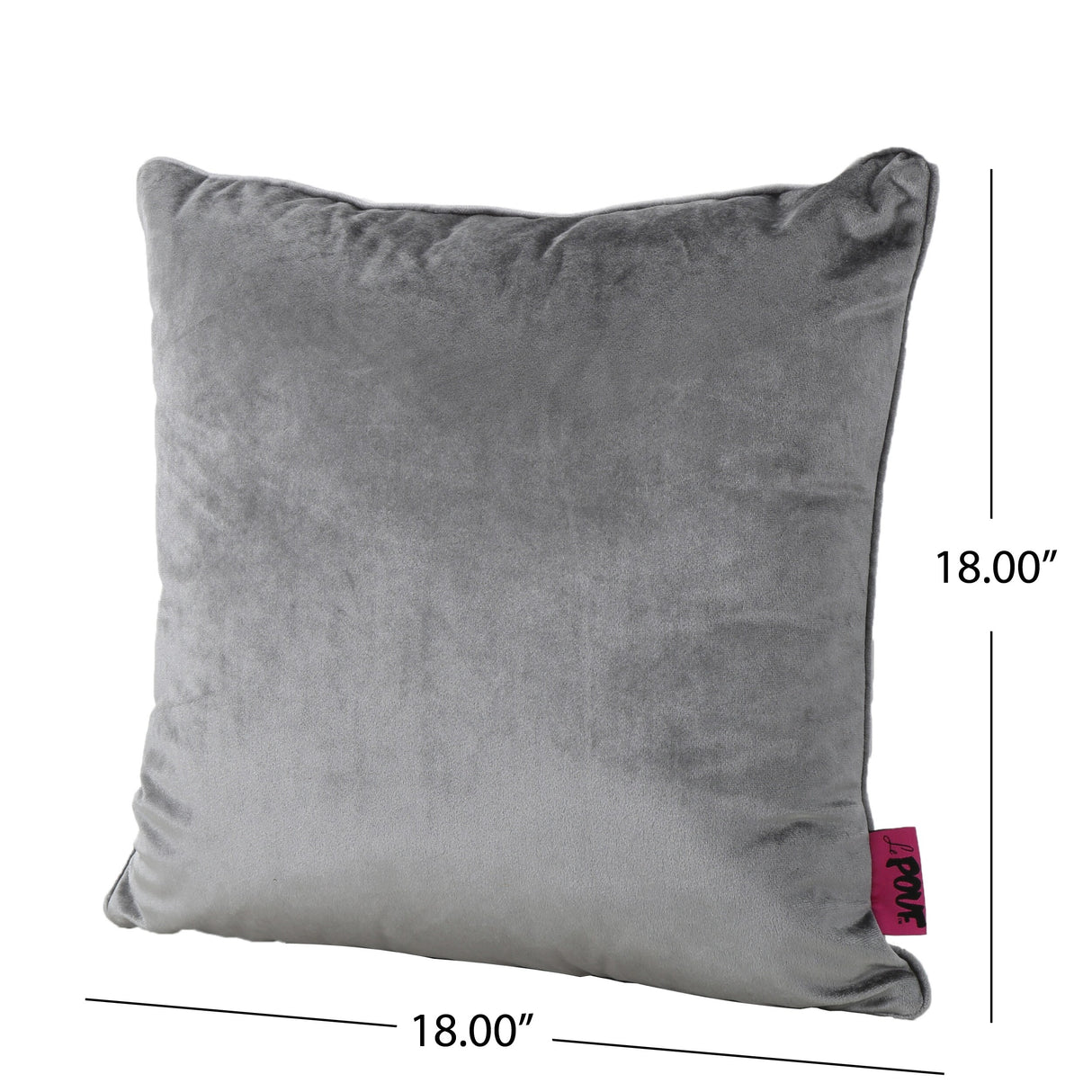Ippolito Modern Velvet Throw Pillow by Christopher Knight Home