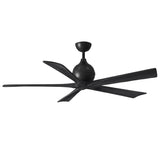 Irene-5 Matte Black Ceiling Fan