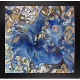 Iris Swirl-LIBO131309 Print 25.25"x26" by Li Bo