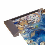 Iris Swirl-LIBO131309 Print 25.25"x26" by Li Bo