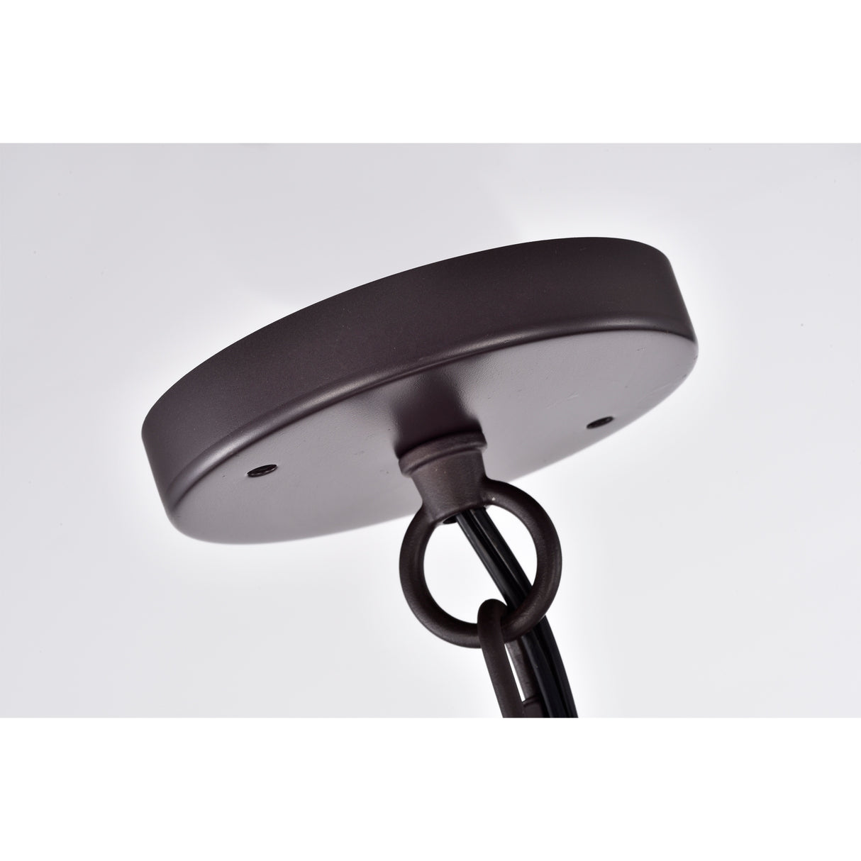 Iron Cage 4-Light Chandelier Oil Rubbed Bronze