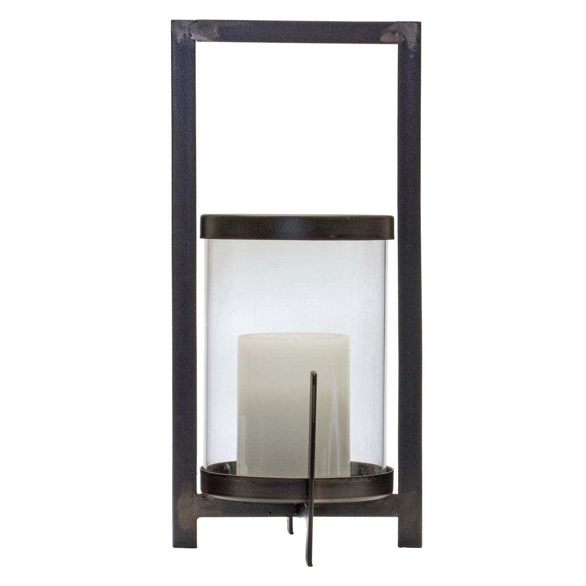 Iron Candle Holder - 6.5 x 6.5 x 13.75