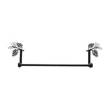 Iron Pinecone Small Towel Bar