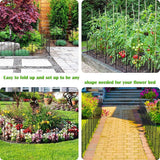Iron Wire Decorative Garden Fence Outdoor