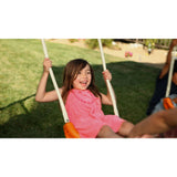Ironkids Premier 300 Metal Swing Set with Trampoline, Spinner and Protective Sunshade