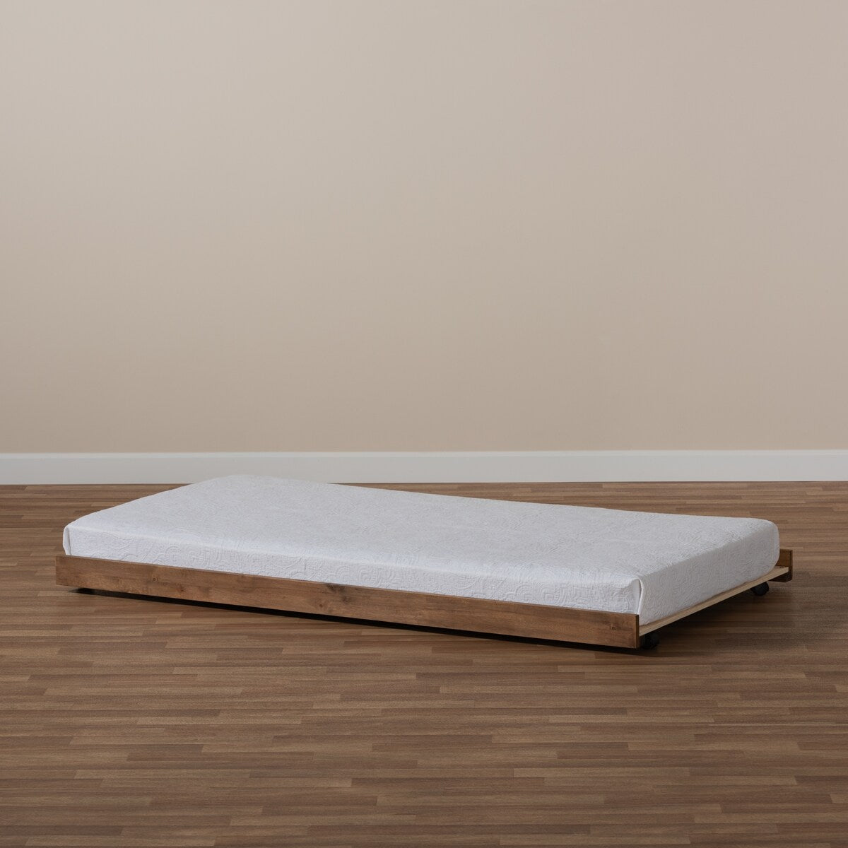 Iseline Modern and Contemporary Antique Grey Finished Wood Queen Size Platform Bed Frame