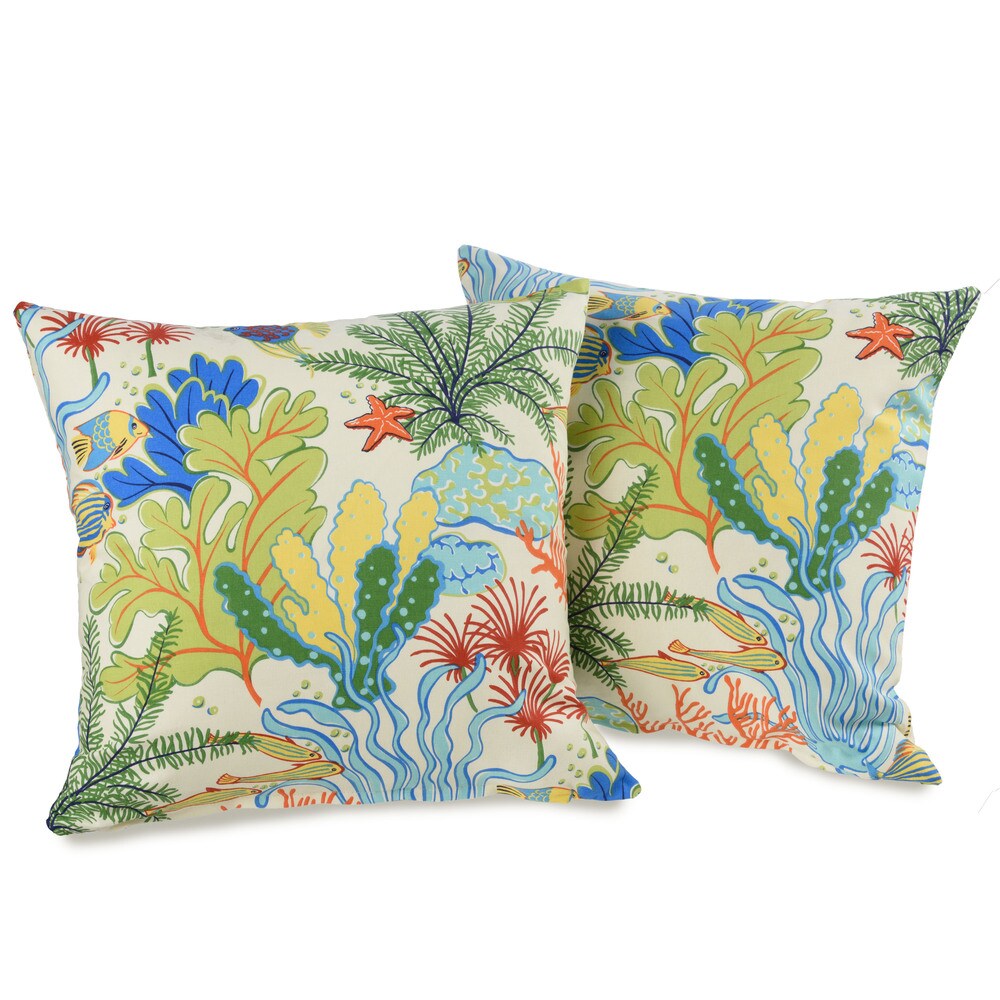 Island Breeze 20-inch Decorative Throw Pillows (set of 2)