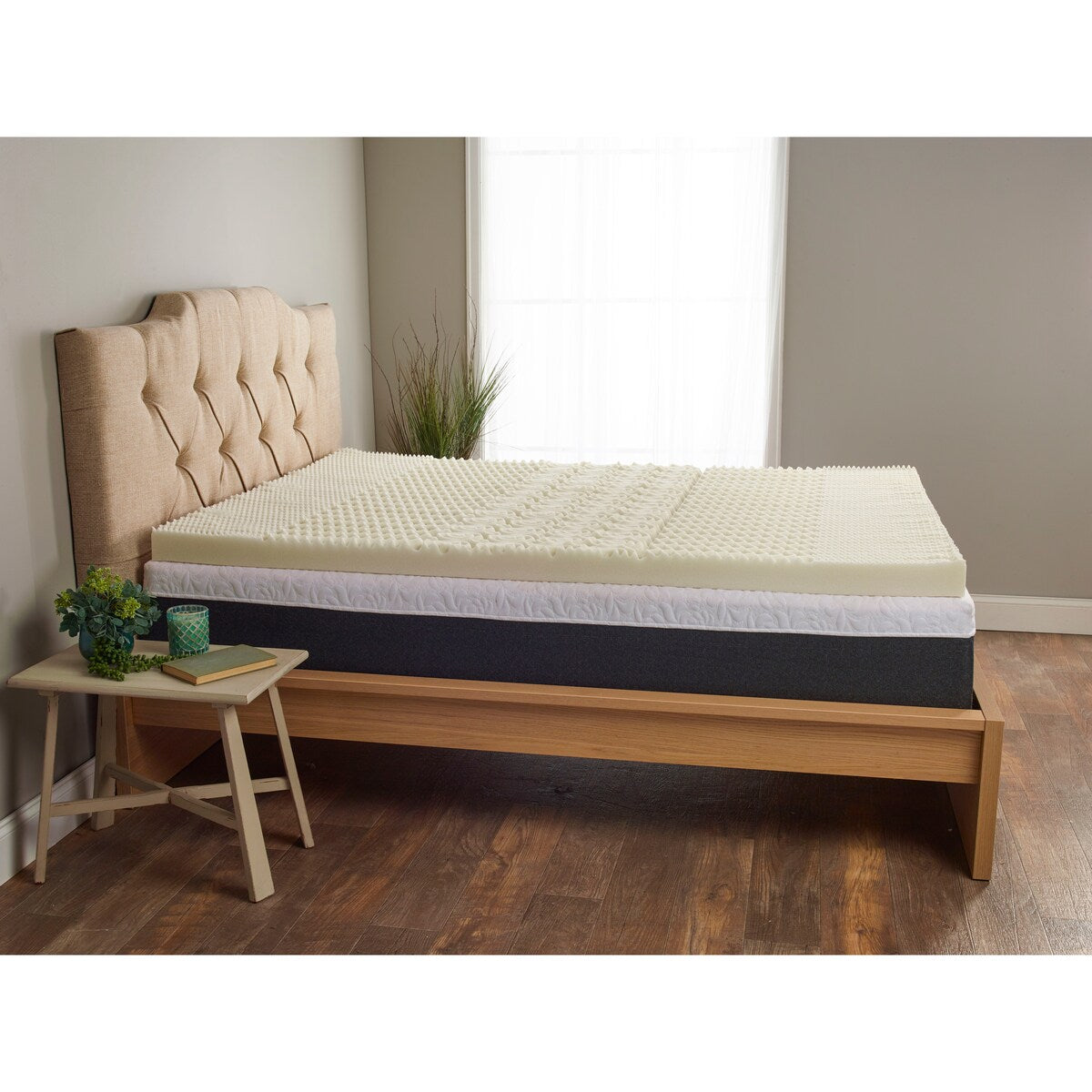 Isotonic 5-Zone Memory Foam Mattress Topper