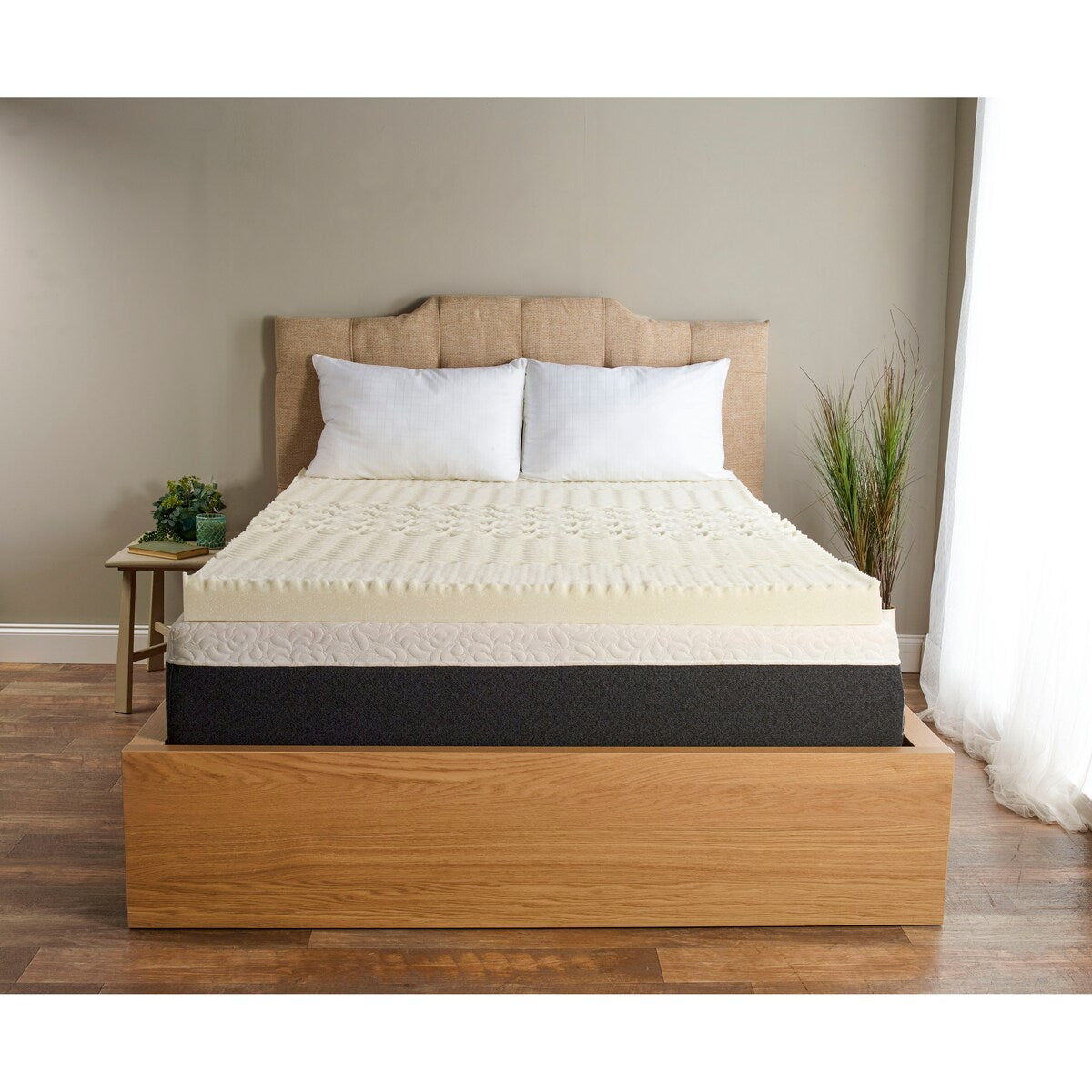 Isotonic 5-Zone Memory Foam Mattress Topper