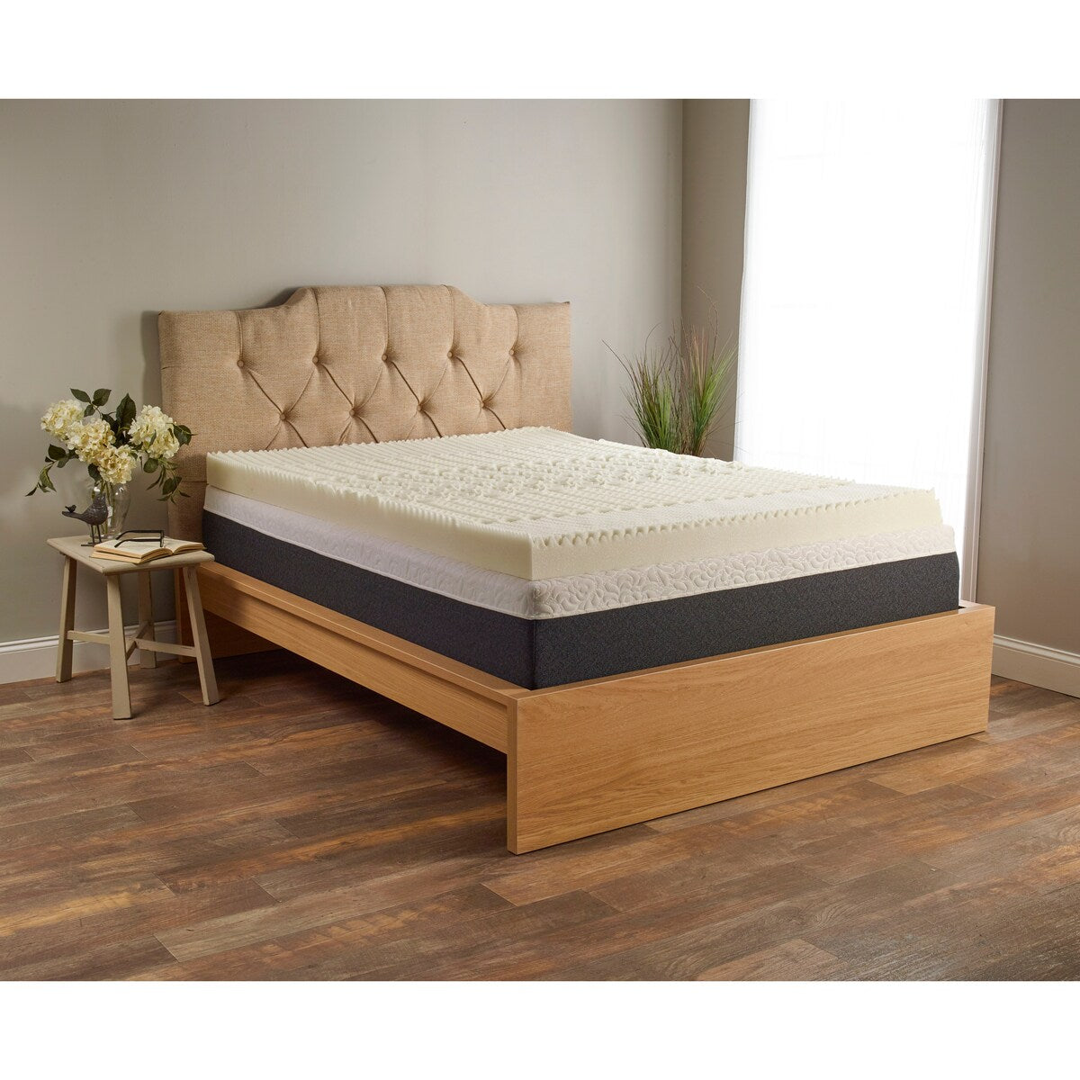 Isotonic 5-Zone Memory Foam Mattress Topper