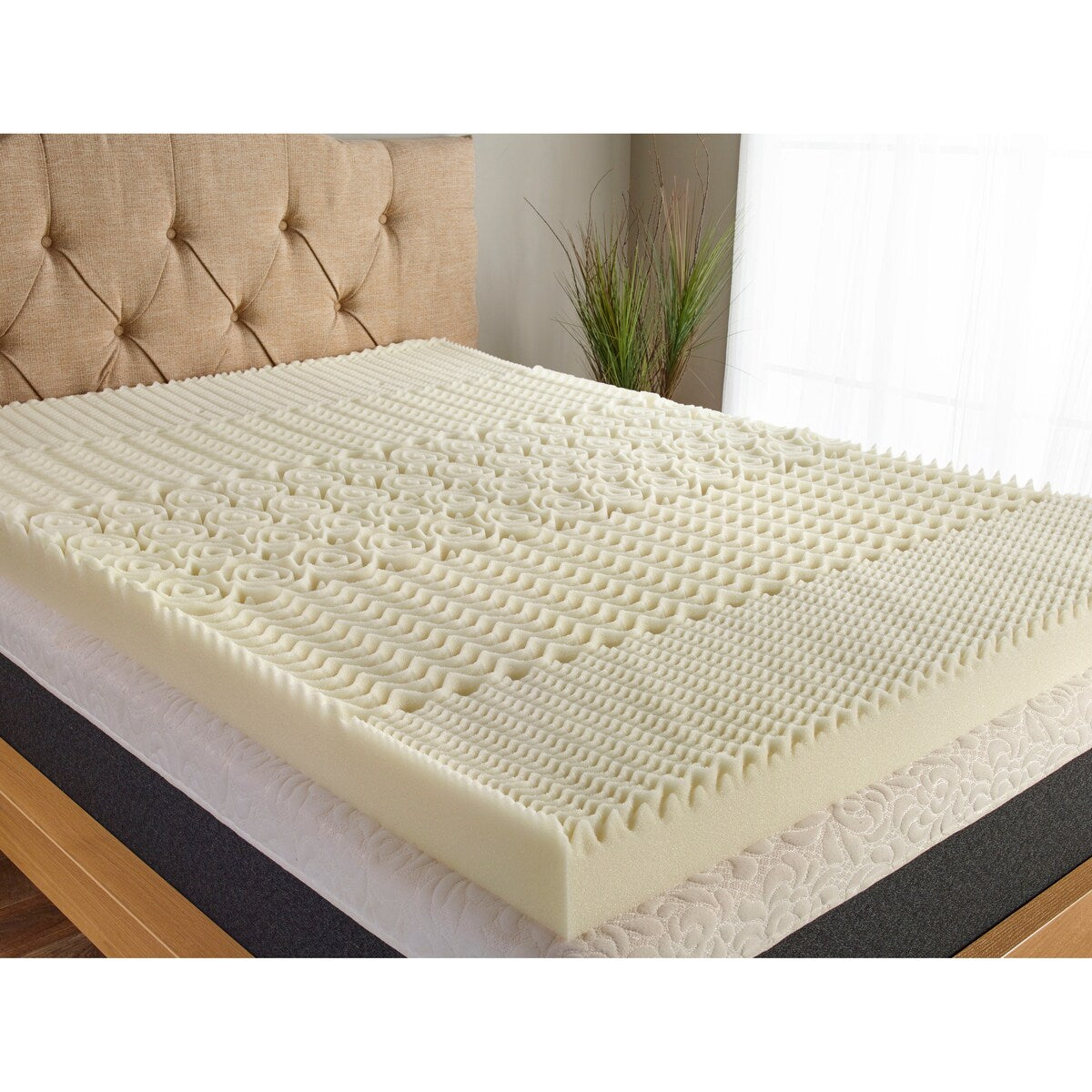 Isotonic 5-Zone Memory Foam Mattress Topper