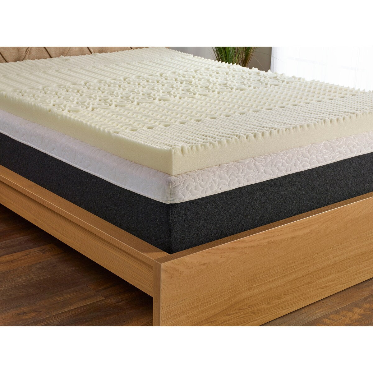 Isotonic 5-Zone Memory Foam Mattress Topper