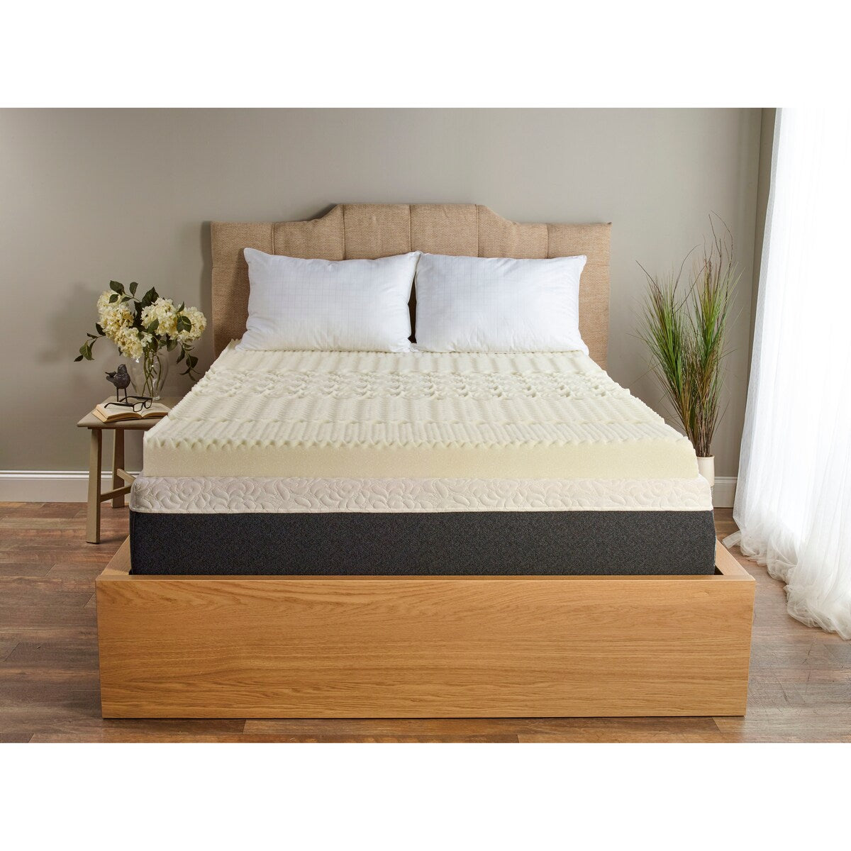 Isotonic 5-Zone Memory Foam Mattress Topper