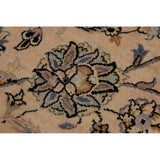 Isphan Pak-Persian Theressa Tan/Black Wool Rug (8'1 x 10'4) - 8'1" x 10'4"