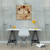 It's Always Coffee Time Print On Wood by Dina Belenko - Multi-Color
