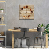 It's Always Coffee Time Print On Wood by Dina Belenko - Multi-Color