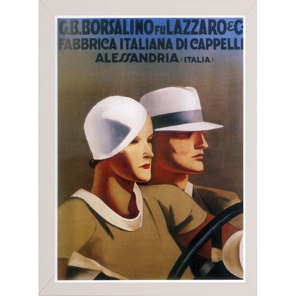 Italy 1003-VINAPP133622 Framed Print 31.25"x22.25" by Vintage Apple Collection