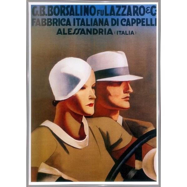 Italy 1003-VINAPP133622 Framed Print 31.25"x22.25" by Vintage Apple Collection
