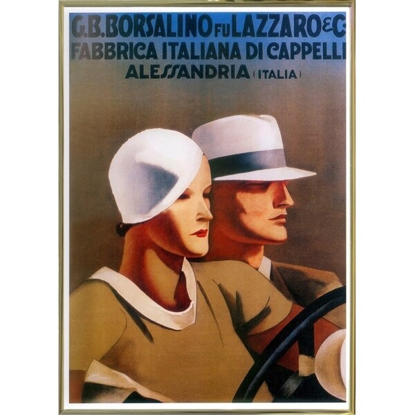 Italy 1003-VINAPP133622 Framed Print 31.25"x22.25" by Vintage Apple Collection