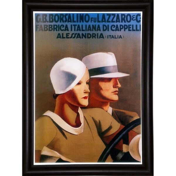 Italy 1003-VINAPP133622 Framed Print 31.25"x22.25" by Vintage Apple Collection