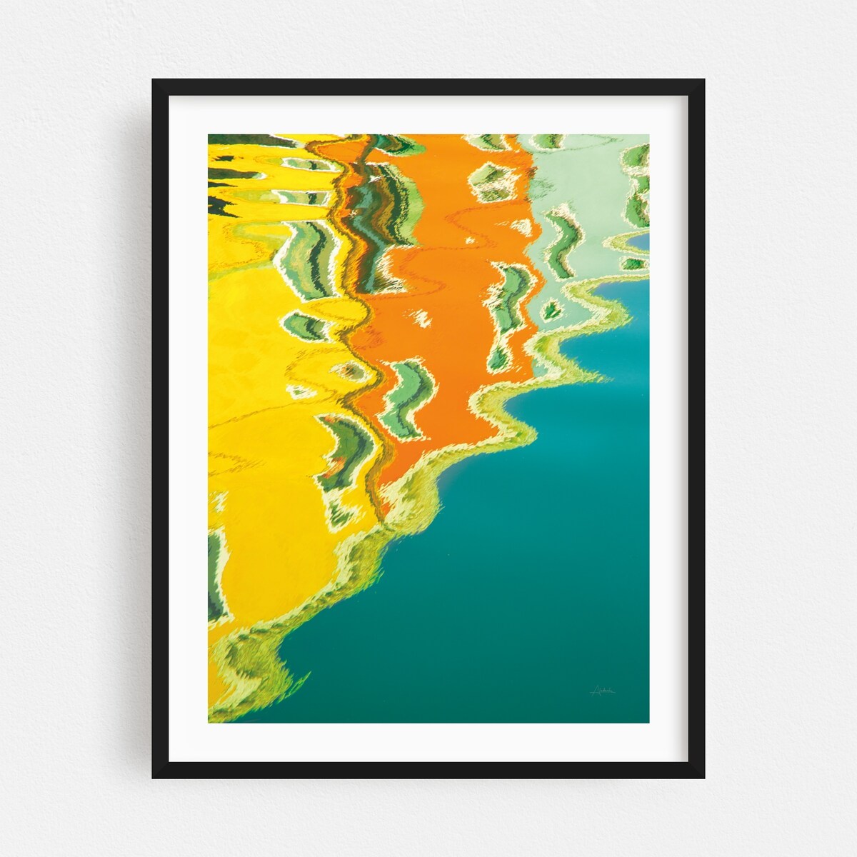 Italy Reflections of Burano II Photography Urban Art Print/Poster