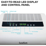 Ivation 4,500 Sq Ft Energy Star Dehumidifier with Pump