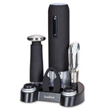 Ivation 7-Piece Electric Wine Opener Set, Deluxe Wine Opener Gift Set