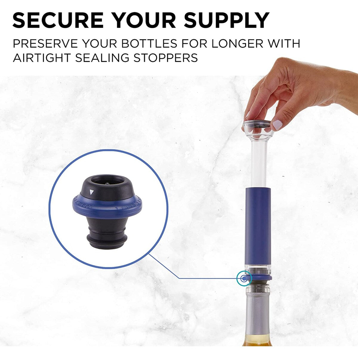 Ivation All-in-One Wine Gift Set, Electric Wine Opener, Wine Aerator and More