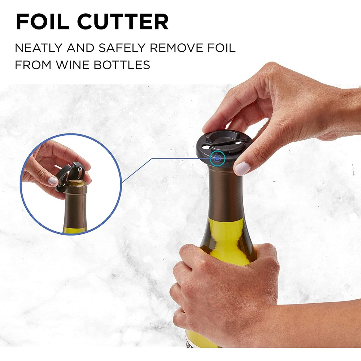 Ivation All-in-One Wine Gift Set, Electric Wine Opener, Wine Aerator and More