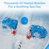 Ivation Foot Spa Massager, Pedicure Foot Spa with Heated Bath & Automatic Massage Rollers