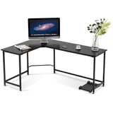 MCombo Corner Desk L-Shaped Desk for Home Office, MDF 7121