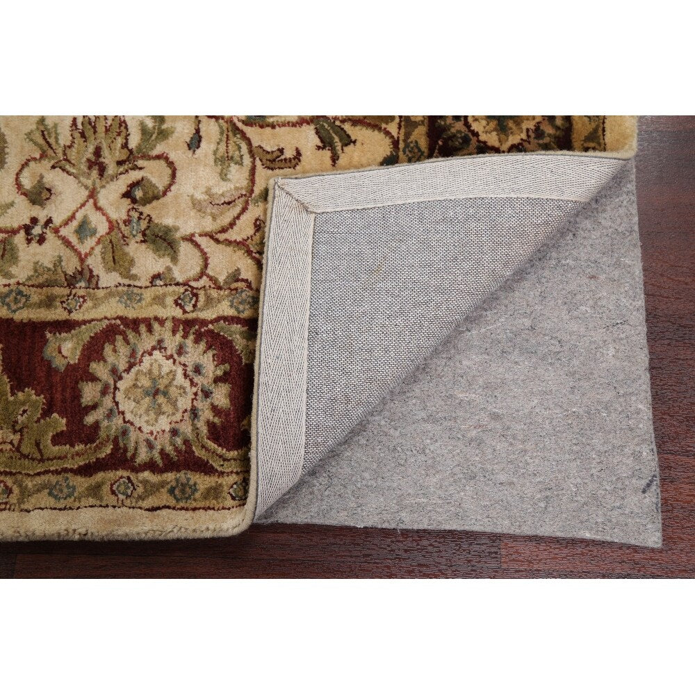 Floral Agra Oriental Area Rug Hand-tufted Wool Carpet - 5'3" x 8'3"
